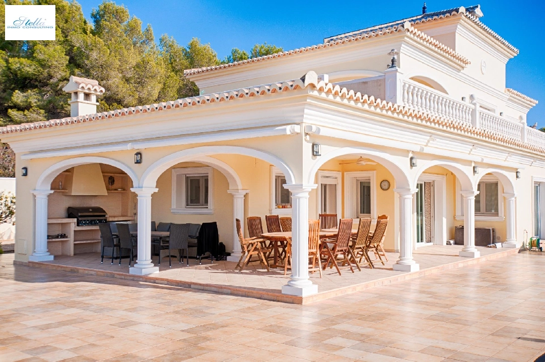 Villa in Moraira(Pla del mar) zu verkaufen, Wohnfläche 466 m², Klimaanlage, Grundstück 2040 m², 5 Schlafzimmer, 5 Badezimmer, Pool, ref.: AM-12066DA-3700-2