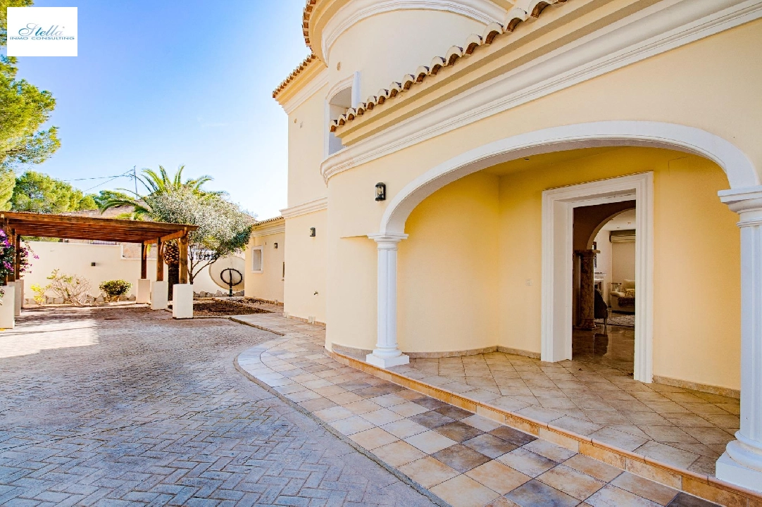Villa in Moraira(Pla del mar) zu verkaufen, Wohnfläche 466 m², Klimaanlage, Grundstück 2040 m², 5 Schlafzimmer, 5 Badezimmer, Pool, ref.: AM-12066DA-3700-22