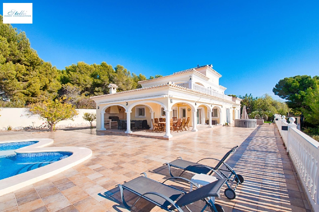 Villa in Moraira(Pla del mar) zu verkaufen, Wohnfläche 466 m², Klimaanlage, Grundstück 2040 m², 5 Schlafzimmer, 5 Badezimmer, Pool, ref.: AM-12066DA-3700-4