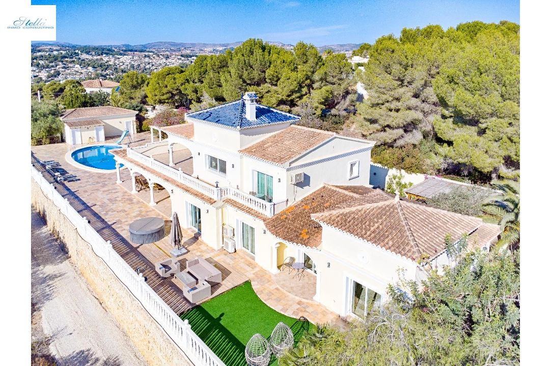 Villa in Moraira(Pla del mar) zu verkaufen, Wohnfläche 466 m², Klimaanlage, Grundstück 2040 m², 5 Schlafzimmer, 5 Badezimmer, Pool, ref.: AM-12066DA-3700-8