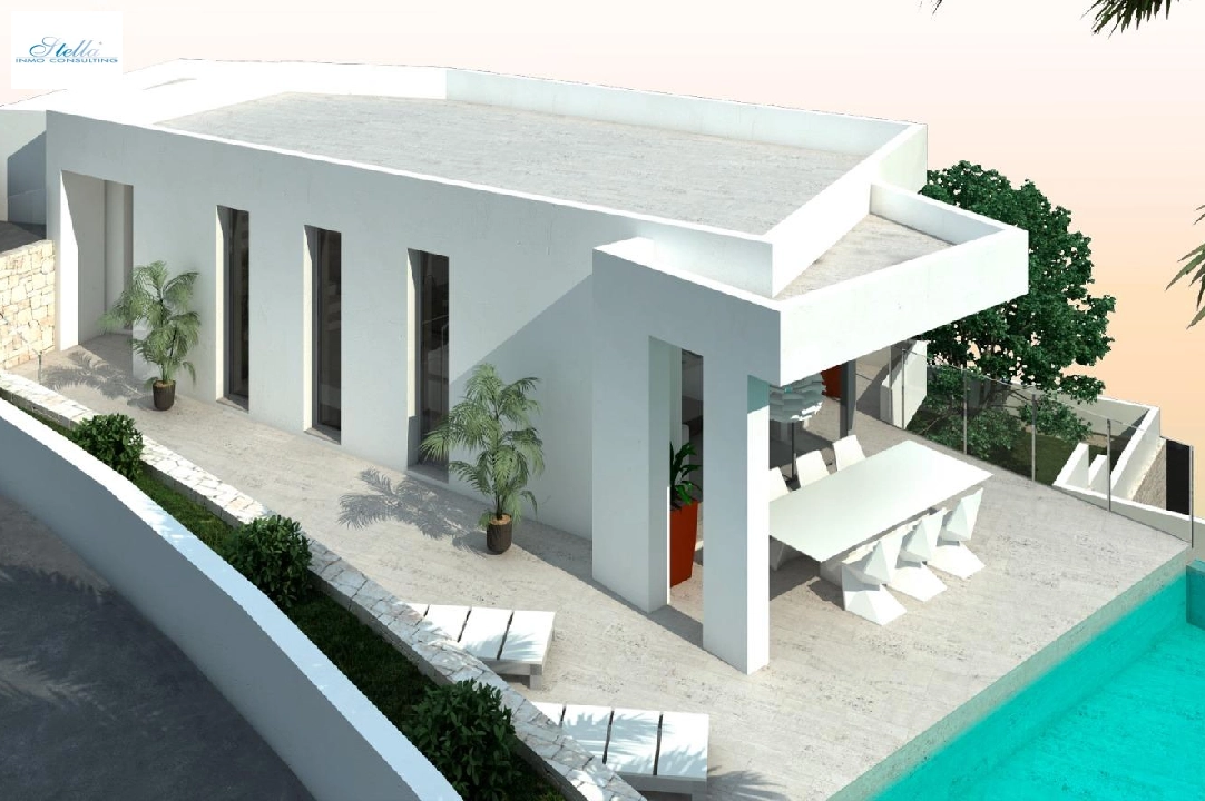 Villa in Moraira(Sol park) zu verkaufen, Wohnfläche 286 m², Klimaanlage, Grundstück 800 m², 3 Schlafzimmer, 2 Badezimmer, Pool, ref.: AM-12126DA-3700-7