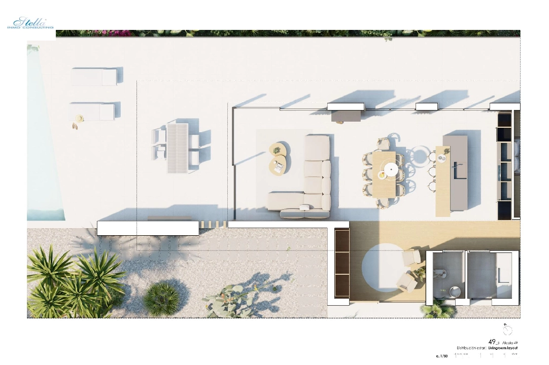 Villa in Denia(La Sella) zu verkaufen, Wohnfläche 176 m², Klimaanlage, Grundstück 1514 m², 3 Schlafzimmer, 3 Badezimmer, Pool, ref.: AM-12128DA-3700-19