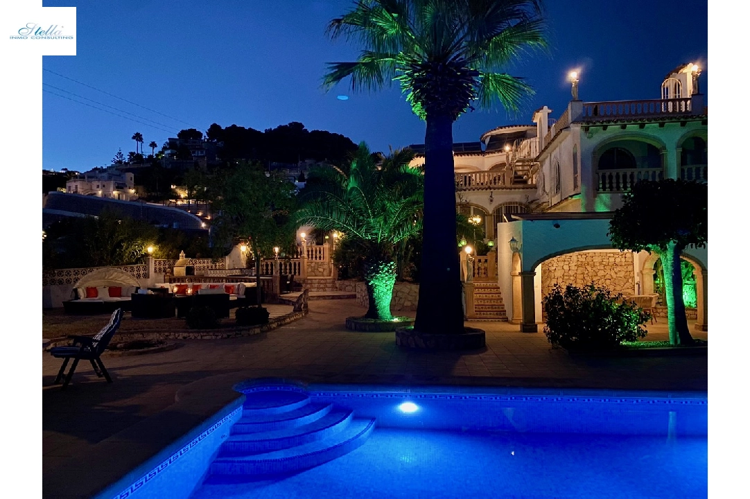 Villa in Benissa(Fanadix) zu verkaufen, Wohnfläche 430 m², Grundstück 1200 m², 4 Schlafzimmer, 4 Badezimmer, Pool, ref.: CA-H-1734-AMB-30