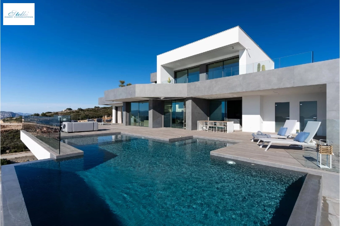 Villa in Cumbre del Sol zu verkaufen, Wohnfläche 542 m², Grundstück 1168 m², 4 Schlafzimmer, 6 Badezimmer, Pool, ref.: BS-84135249-1