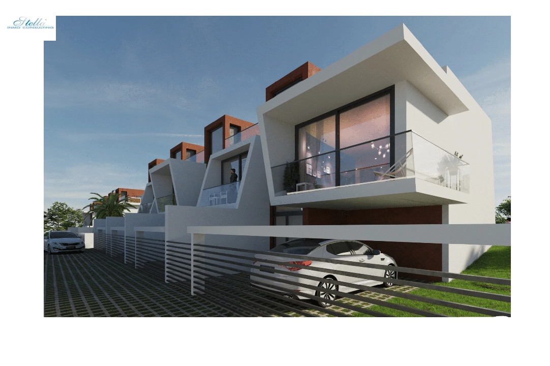 Stadthaus in Calpe(Marisol Park) zu verkaufen, Wohnfläche 106 m², Klimaanlage, Grundstück 138 m², 3 Schlafzimmer, 2 Badezimmer, Pool, ref.: CA-B-1687-AMB-26