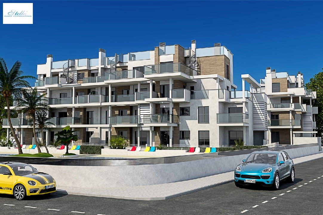 Apartment in Denia zu verkaufen, Wohnfläche 73 m², Baujahr 2025, + KLIMA, 2 Schlafzimmer, 2 Badezimmer, ref.: VP-0124-3