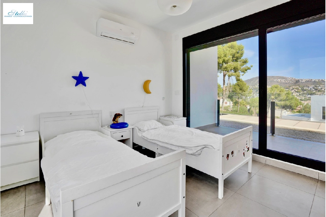 Villa in Moraira(La Sabatera) zu verkaufen, Wohnfläche 299 m², Klimaanlage, Grundstück 806 m², 4 Schlafzimmer, 4 Badezimmer, Pool, ref.: CA-H-1736-AMBEI-25