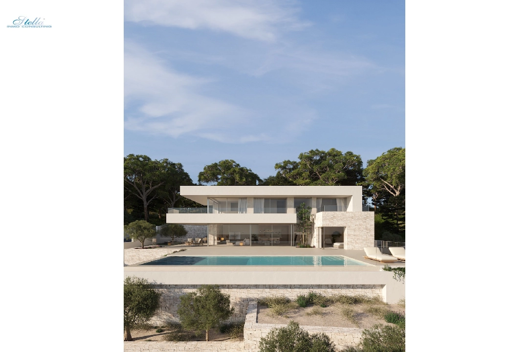 Villa in Moraira(La Sabatera) zu verkaufen, Wohnfläche 311 m², Klimaanlage, Grundstück 977 m², 4 Schlafzimmer, 4 Badezimmer, Pool, ref.: CA-H-1738-AMB-1