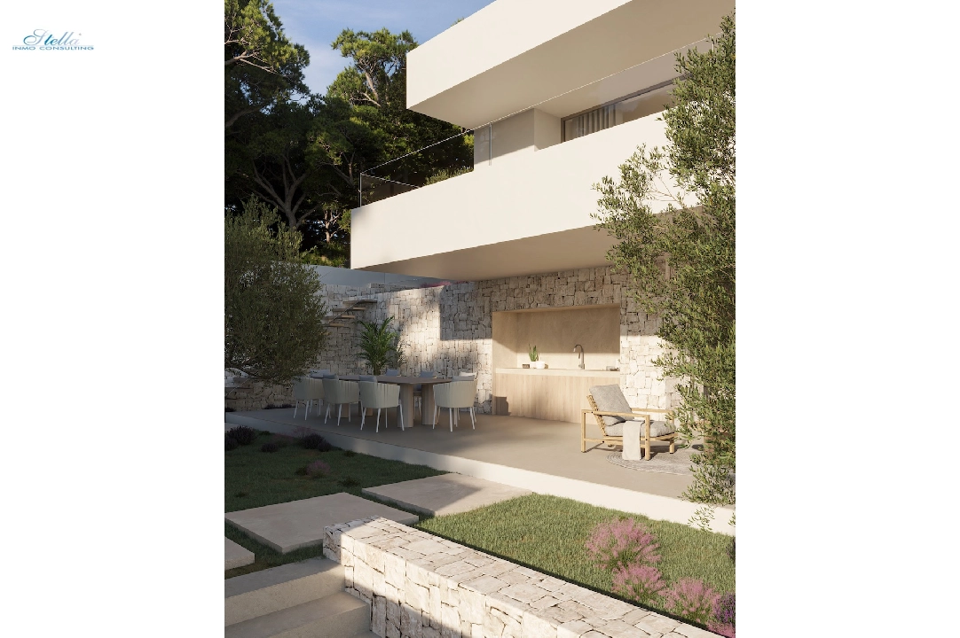 Villa in Moraira(La Sabatera) zu verkaufen, Wohnfläche 311 m², Klimaanlage, Grundstück 977 m², 4 Schlafzimmer, 4 Badezimmer, Pool, ref.: CA-H-1738-AMB-10
