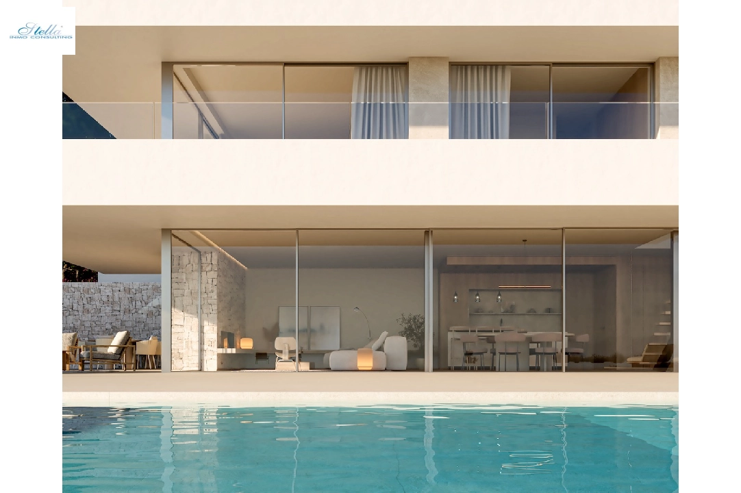 Villa in Moraira(La Sabatera) zu verkaufen, Wohnfläche 311 m², Klimaanlage, Grundstück 977 m², 4 Schlafzimmer, 4 Badezimmer, Pool, ref.: CA-H-1738-AMB-8