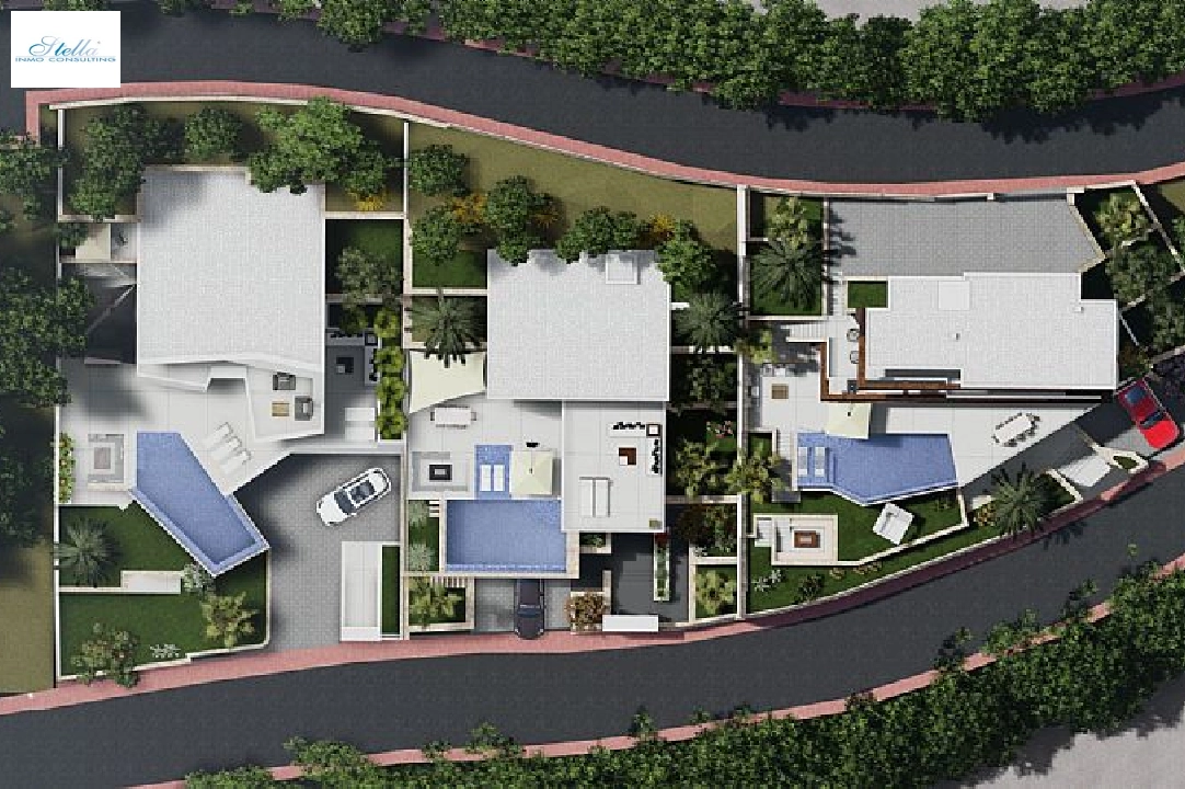 Villa in Calpe(Maryvilla) zu verkaufen, Wohnfläche 428 m², Klimaanlage, Grundstück 637 m², 4 Schlafzimmer, 5 Badezimmer, Pool, ref.: CA-H-1740-AMB-14
