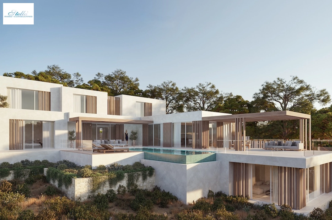 Villa in Moraira(Costera del Mar) zu verkaufen, Wohnfläche 406 m², Klimaanlage, Grundstück 1087 m², 5 Schlafzimmer, 4 Badezimmer, Pool, ref.: CA-H-1745-AMB-2