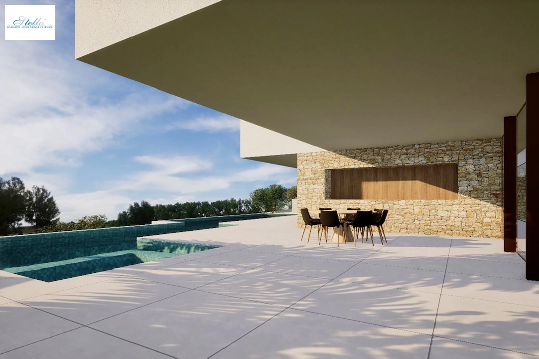 Villa in Moraira(Fanadix) zu verkaufen, Wohnfläche 2264 m², Grundstück 2896 m², 4 Schlafzimmer, 4 Badezimmer, Pool, ref.: CA-H-1746-AMBI-8