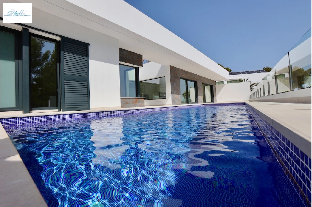 Villa in Benissa(La Fustera) zu verkaufen, Wohnfläche 300 m², Klimaanlage, Grundstück 950 m², 4 Schlafzimmer, 3 Badezimmer, Pool, ref.: CA-H-1747-AMB-1