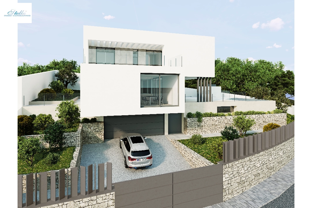 Villa in Moraira(Benimeit) zu verkaufen, Wohnfläche 396 m², Klimaanlage, Grundstück 795 m², 4 Schlafzimmer, 5 Badezimmer, Pool, ref.: CA-H-1749-AMB-5