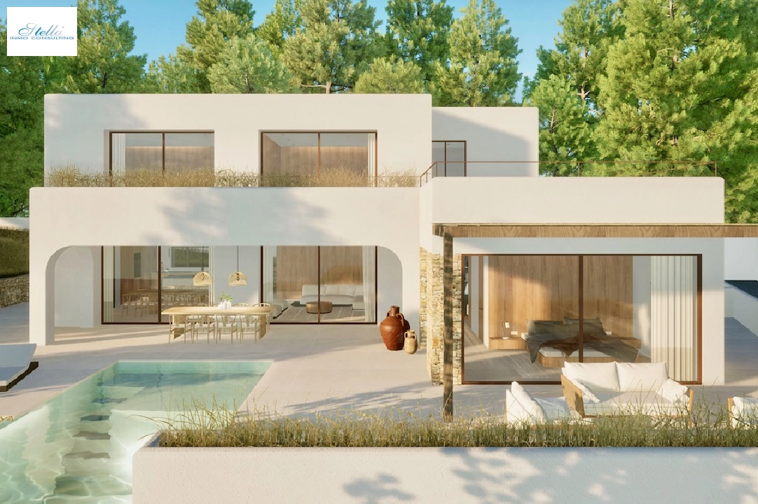 Villa in Moraira(Pla de Mar) zu verkaufen, Wohnfläche 1070 m², Grundstück 903 m², 4 Schlafzimmer, 4 Badezimmer, Pool, ref.: CA-H-1751-AMBI-11