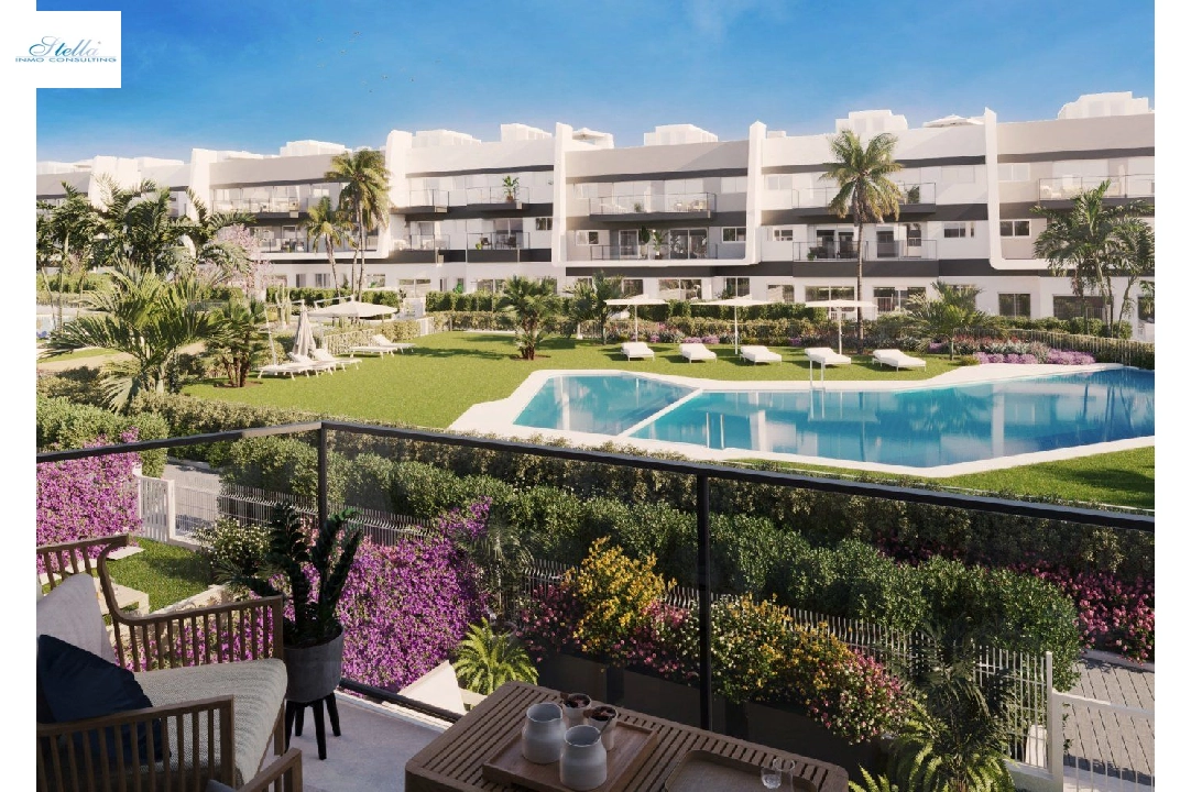 Apartment in Santa Pola(Gran Alacant) zu verkaufen, Wohnfläche 82 m², Klimaanlage, Grundstück 41 m², 2 Schlafzimmer, 2 Badezimmer, Pool, ref.: AM-1075DA-3700-14