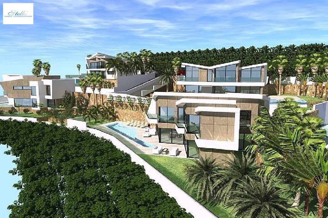 Villa in Calpe(Urbanizaciones) zu verkaufen, Wohnfläche 350 m², Klimaanlage, Grundstück 835 m², 4 Schlafzimmer, 3 Badezimmer, ref.: AM-1119DA-3700-1