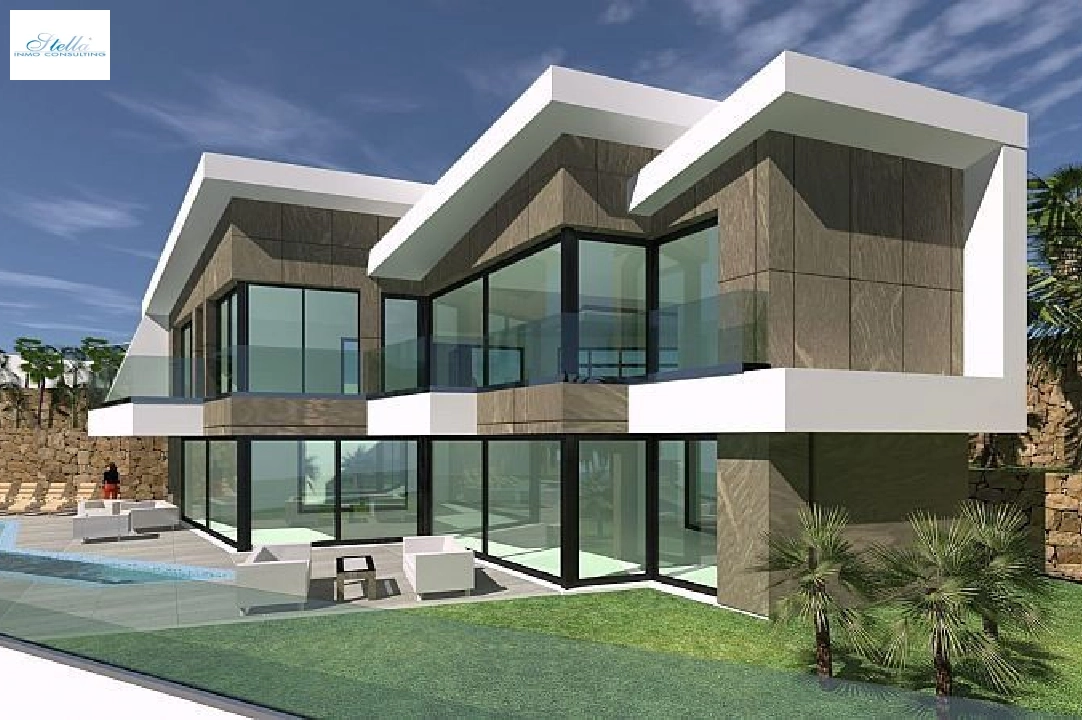 Villa in Calpe(Urbanizaciones) zu verkaufen, Wohnfläche 350 m², Klimaanlage, Grundstück 835 m², 4 Schlafzimmer, 3 Badezimmer, ref.: AM-1119DA-3700-3
