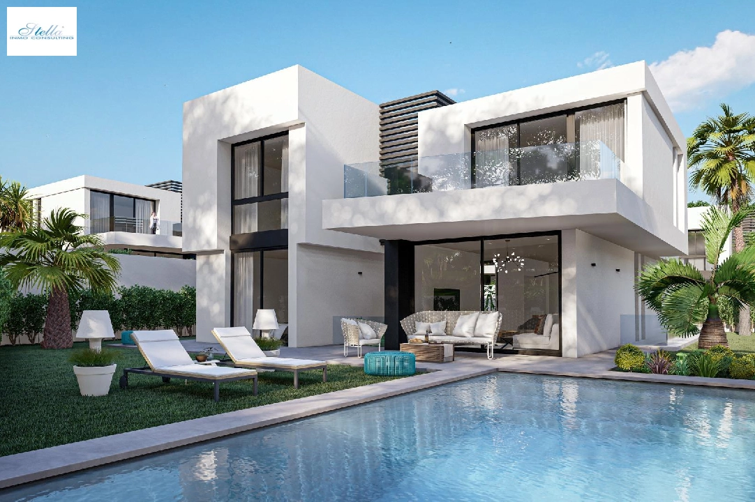 Villa in La Nucia(La nucia) zu verkaufen, Wohnfläche 322 m², Klimaanlage, Grundstück 480 m², 4 Schlafzimmer, 4 Badezimmer, Pool, ref.: AM-1156DA-3700-1