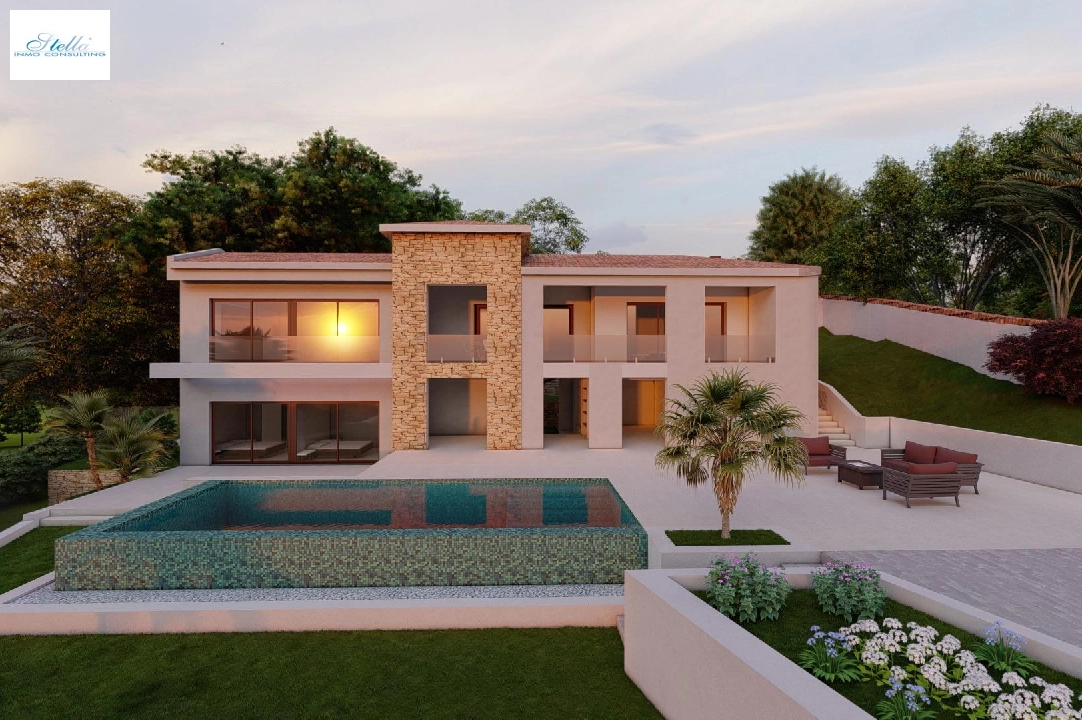 Villa in Altea(La Sierra) zu verkaufen, Wohnfläche 416 m², Klimaanlage, Grundstück 1100 m², 4 Schlafzimmer, 4 Badezimmer, Pool, ref.: AM-1229DA-3700-1