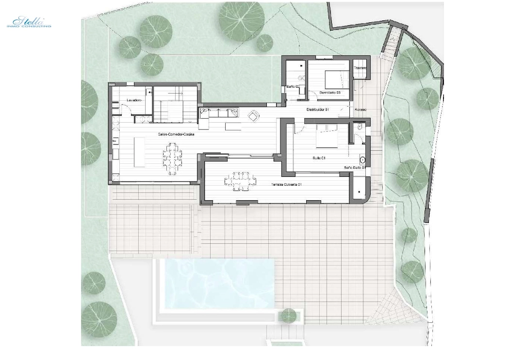 Villa in Altea(La Sierra) zu verkaufen, Wohnfläche 416 m², Klimaanlage, Grundstück 1100 m², 4 Schlafzimmer, 4 Badezimmer, Pool, ref.: AM-1229DA-3700-10