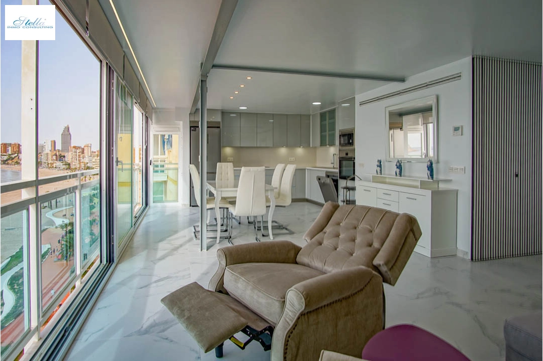 Apartment in Benidorm(Playa Poniente) zu verkaufen, Wohnfläche 100 m², Klimaanlage, 2 Schlafzimmer, 2 Badezimmer, ref.: BP-7054BED-14