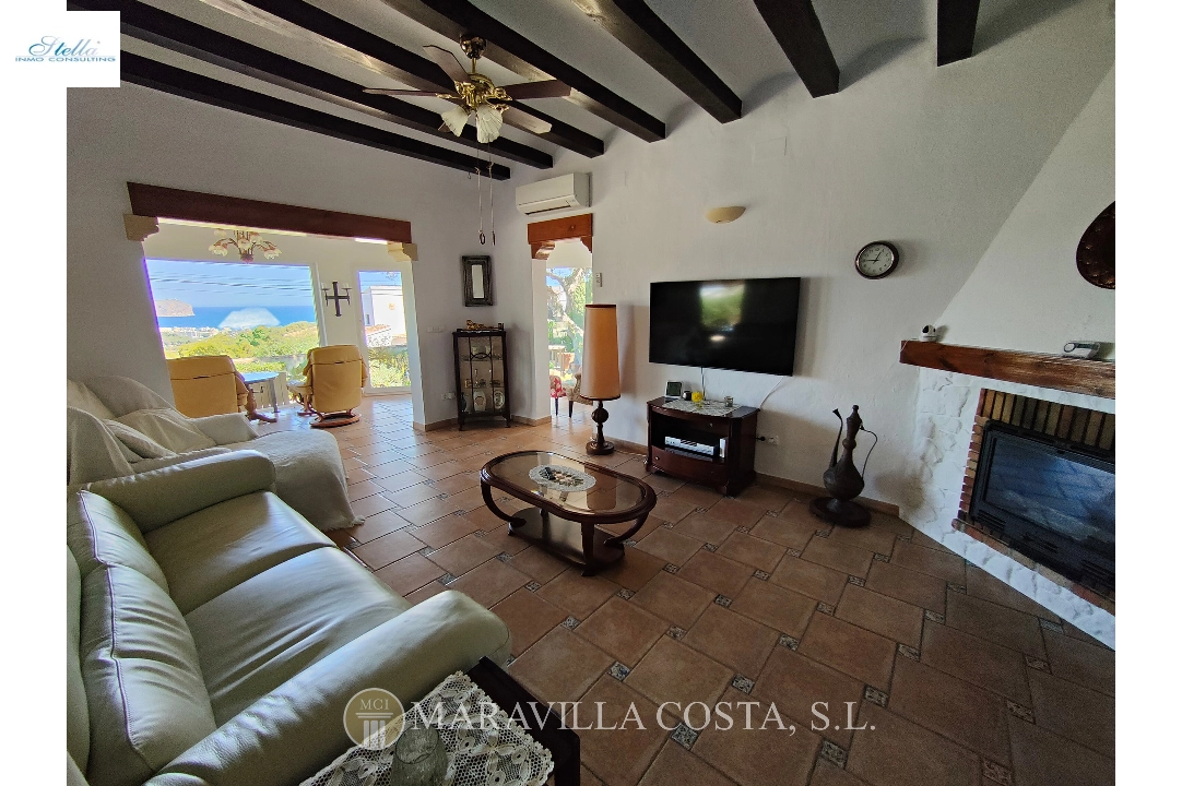 Villa in Javea(Costa Nova) zu verkaufen, Wohnfläche 330 m², Klimaanlage, Grundstück 1610 m², 5 Schlafzimmer, 3 Badezimmer, Pool, ref.: MV-M-2500-16
