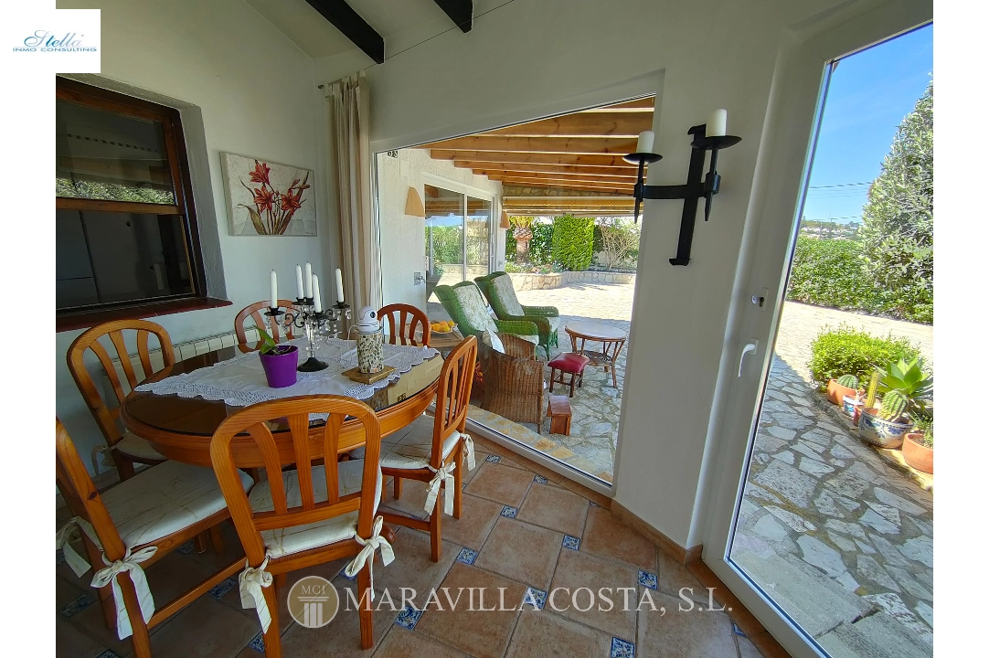 Villa in Javea(Costa Nova) zu verkaufen, Wohnfläche 330 m², Klimaanlage, Grundstück 1610 m², 5 Schlafzimmer, 3 Badezimmer, Pool, ref.: MV-M-2500-22