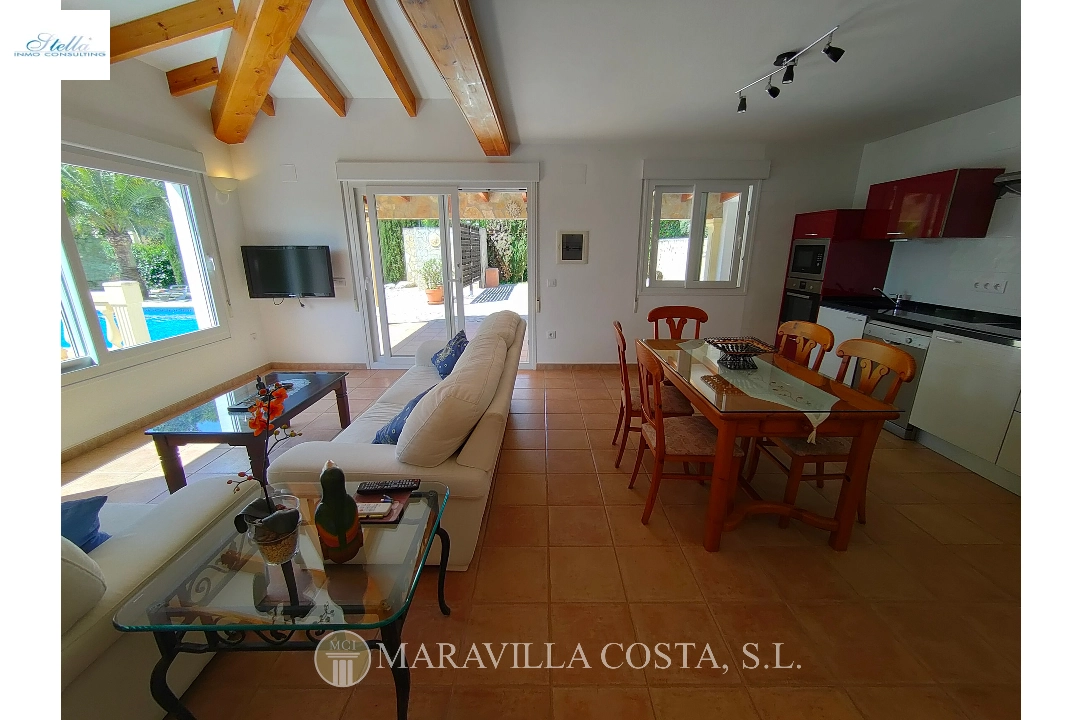 Villa in Javea(Costa Nova) zu verkaufen, Wohnfläche 330 m², Klimaanlage, Grundstück 1610 m², 5 Schlafzimmer, 3 Badezimmer, Pool, ref.: MV-M-2500-31