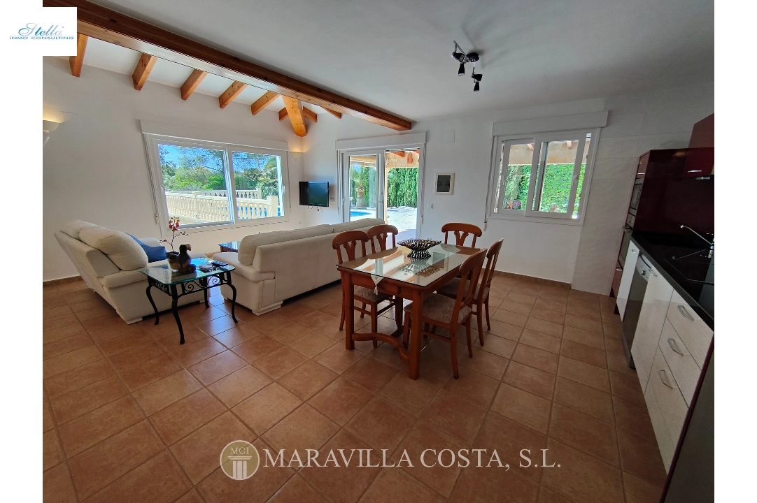 Villa in Javea(Costa Nova) zu verkaufen, Wohnfläche 330 m², Klimaanlage, Grundstück 1610 m², 5 Schlafzimmer, 3 Badezimmer, Pool, ref.: MV-M-2500-32
