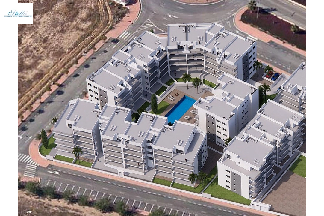 Penthouse Apartment in Los Alcazares zu verkaufen, Wohnfläche 238 m², Zustand Erstbezug, 3 Schlafzimmer, 2 Badezimmer, Pool, ref.: HA-LAN-326-A04-13