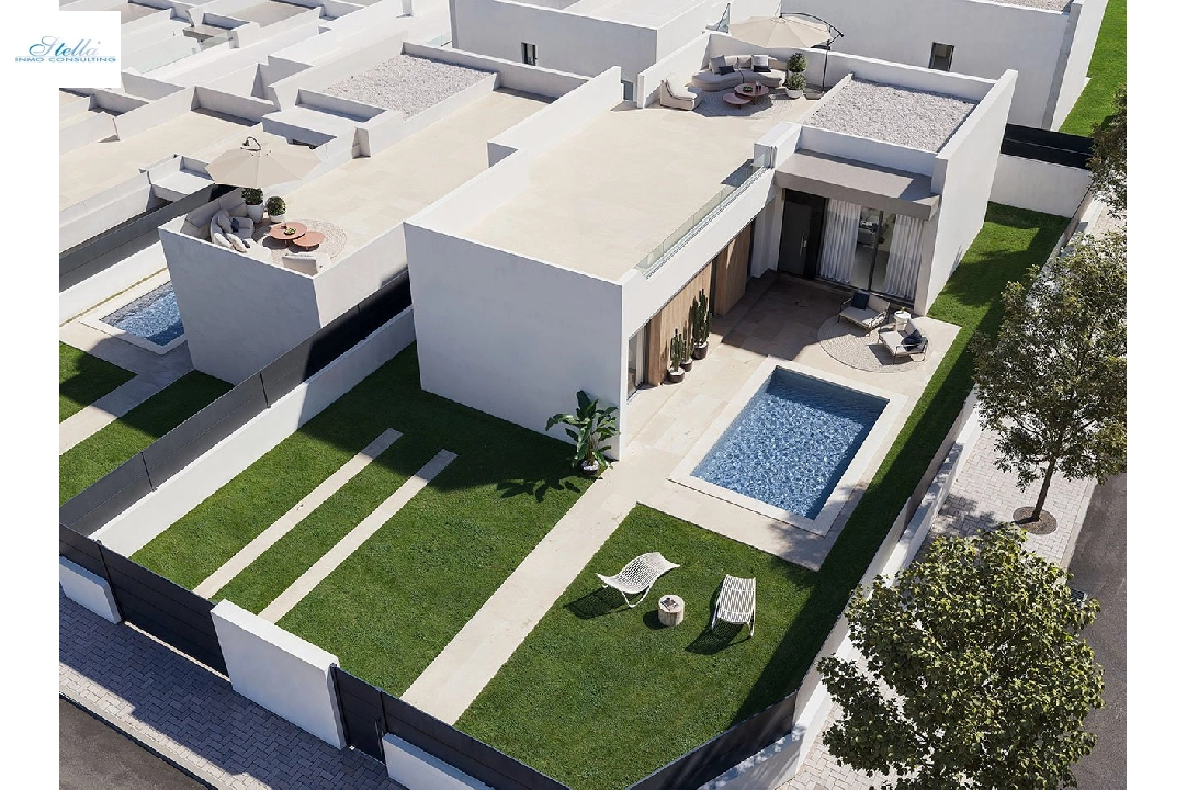 Villa in San Miguel de Salinas zu verkaufen, Wohnfläche 205 m², Zustand Erstbezug, Grundstück 316 m², 3 Schlafzimmer, 2 Badezimmer, ref.: HA-SMN-224-E01-8