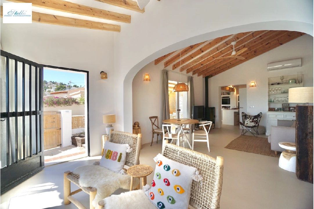Villa in Moraira(La Sabatera) zu verkaufen, Wohnfläche 158 m², Klimaanlage, Grundstück 581 m², 3 Schlafzimmer, 2 Badezimmer, Pool, ref.: CA-H-1758-AMBEI-11