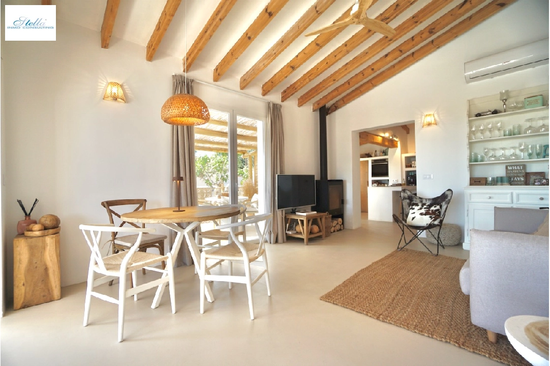 Villa in Moraira(La Sabatera) zu verkaufen, Wohnfläche 158 m², Klimaanlage, Grundstück 581 m², 3 Schlafzimmer, 2 Badezimmer, Pool, ref.: CA-H-1758-AMBEI-13