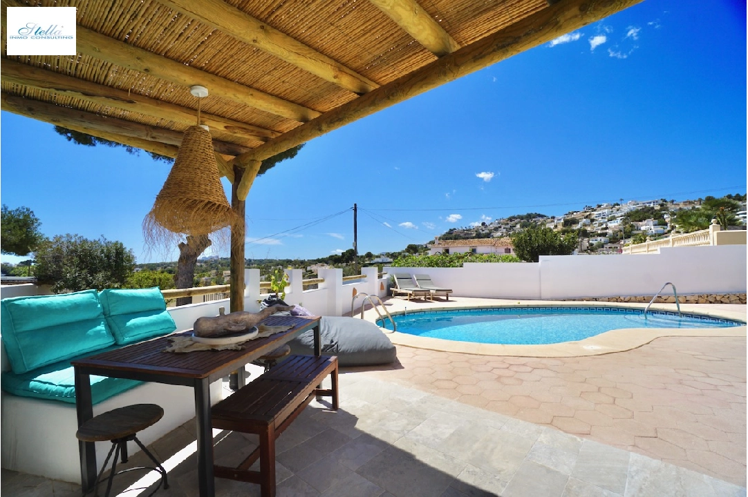 Villa in Moraira(La Sabatera) zu verkaufen, Wohnfläche 158 m², Klimaanlage, Grundstück 581 m², 3 Schlafzimmer, 2 Badezimmer, Pool, ref.: CA-H-1758-AMBEI-4