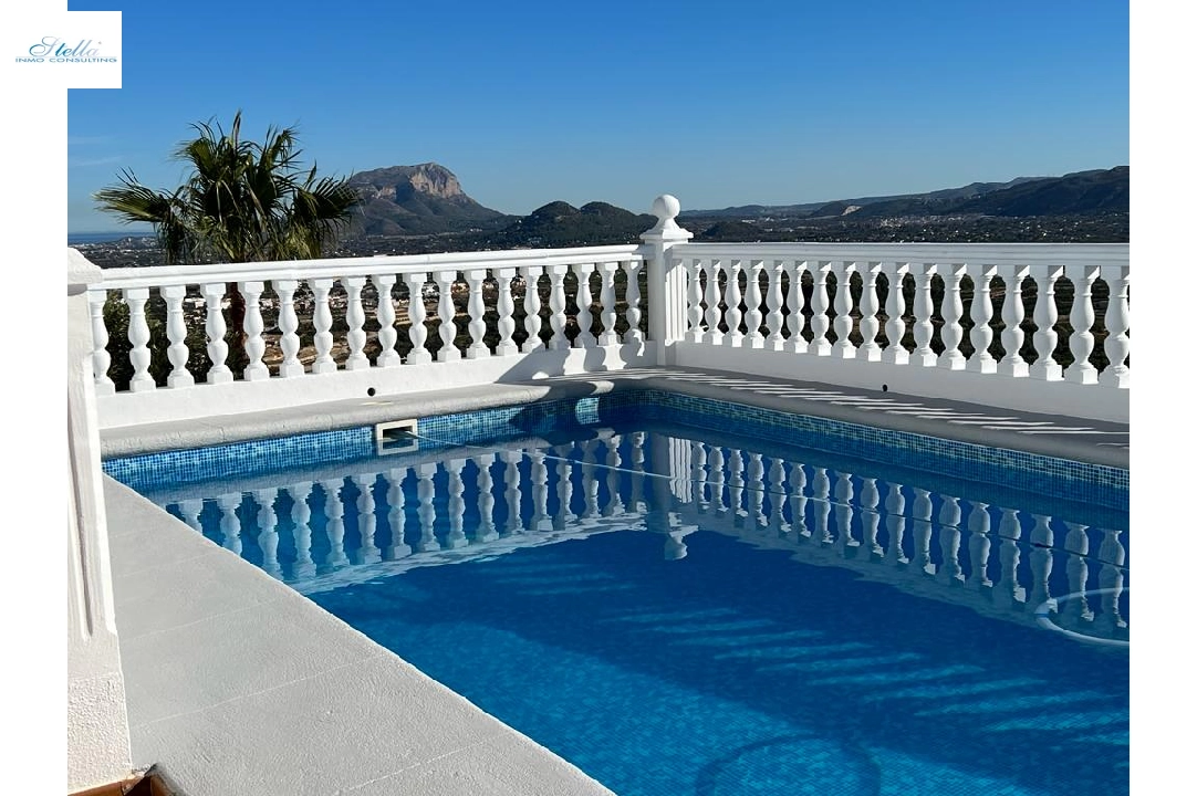 Villa in Sanet y Negrals(Montesano) zur Ferienvermietung, Wohnfläche 157 m², Baujahr 1999, Klimaanlage, Grundstück 892 m², 3 Schlafzimmer, 2 Badezimmer, Pool, ref.: S-0711-1